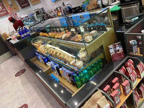 counterline display unit for costa coffee 5